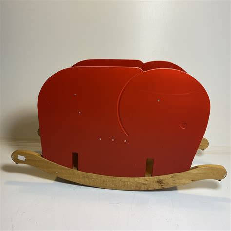 XL heavy Elephant kids rocking chair, 70s | #260650