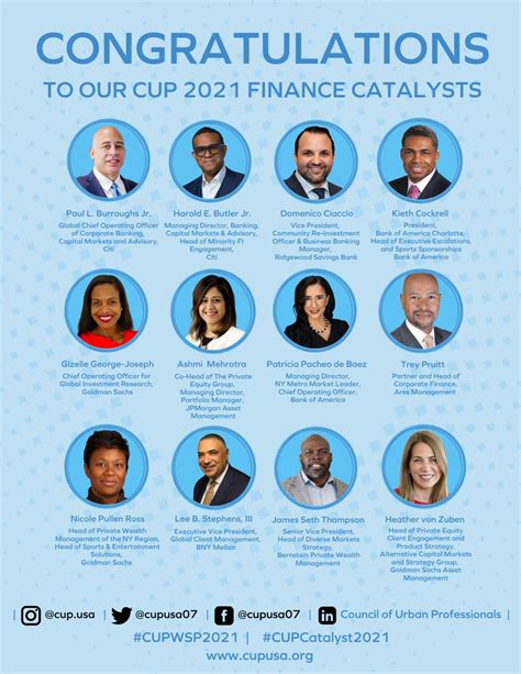 #cupwsp2021 #cupcatalyst2021 #finance #leadership #investment #change # ...