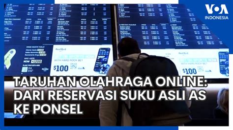 Taruhan Olahraga Online: Dari Reservasi Suku Asli AS ke Ponsel
