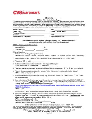 HMSA Prior Authorization Request CVS Caremark Administers The ...