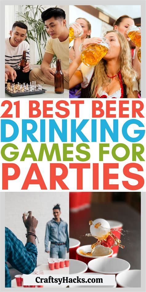 21 Best Beer Drinking Games for Next Party - Craftsy Hacks