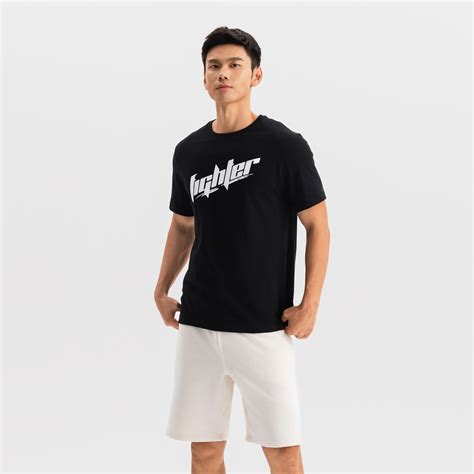 Crew Neck Short Sleeved Regular Fit Cotton Training Men's T-Shirt ...