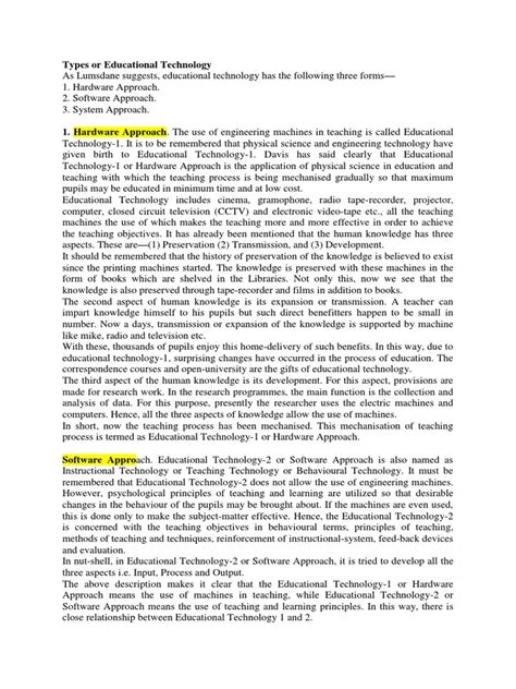 Types of Educational Technology 的图像结果