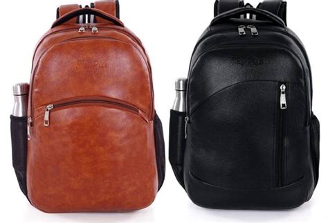 Leather Backpacks - Buy Leather Backpacks Online at Best Prices In ...
