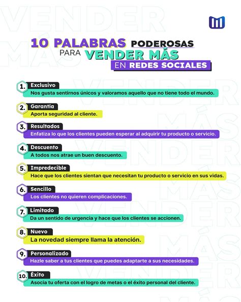 Palabras para vender más en redes sociales