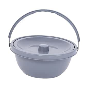 VELURA Bedside Commode Bucket with Handle Potty Chamber Pot for Men ...