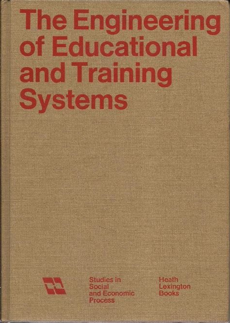Engineering of Educational and Training Systems (Study in Society ...
