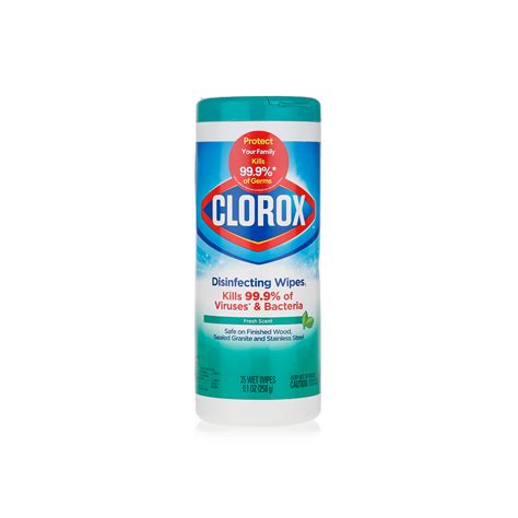 Clorox Scented Disinfecting Wet Wipes x 35 - Spinneys United Arab Emirates