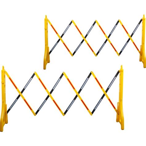 Scissor barrier made of plastic, 240 - 2500 mm, 2 pcs | Industrial ...