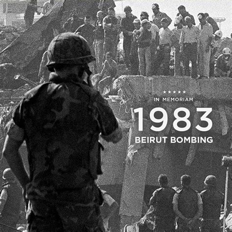 1983 Beirut barracks bombings; Anniversary - Medina County Veterans ...