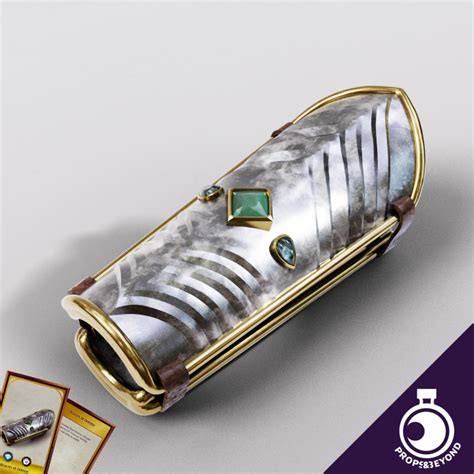 3D Printable Bracer of Defense by Props&Beyond