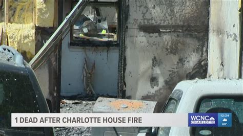 1 dead after house fire in northwest Charlotte, estimated $95K in ...