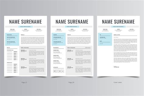 Make Resume Cover Page 的图像结果