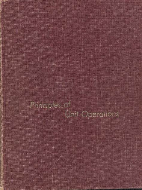 Image result for Basic Principles for Unit Operations