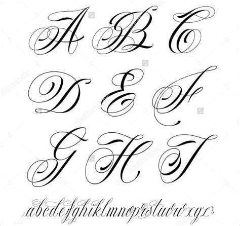 FREE 7+ Fancy Cursive Letters in AI