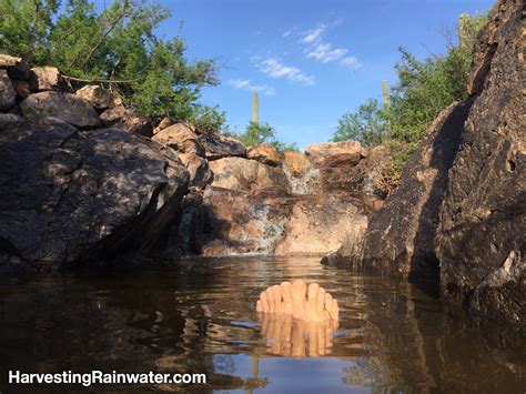 Harvesting Rainwater for Hikers, Wildlife, Livestock, Oases, and More ...