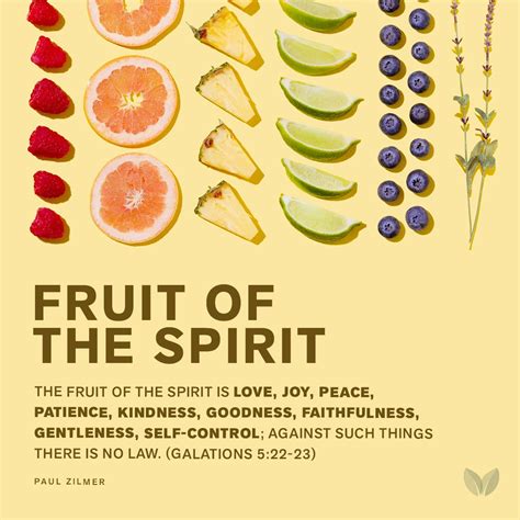 Fruit of the Spirit — Williamsburg Christadelphian Foundation