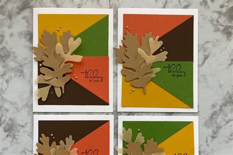 Easy Card Making Template Makes 4 Cards at Once – The 12x12 Cardstock Shop