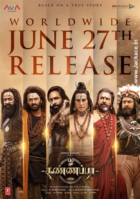 Kannappa: Box Office, Budget, Hit or Flop, Predictions, Posters, Cast ...