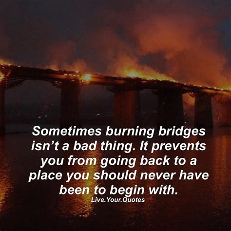 What Is The Burn Your Bridges at Jorja Flores blog