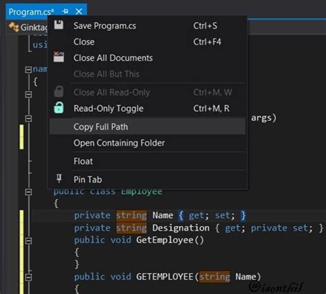 Image result for Visual Studio Click and Go to Destination File