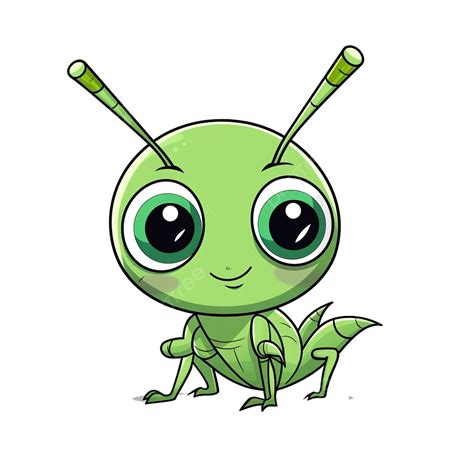 Cute Cricket Clipart