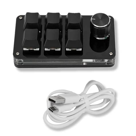 Buy Dioche USB Mini 6Key Keypad Mechanical Programmable Gaming Keyboard ...