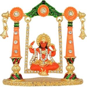 Relicon Lord Hanuman Idol | Bajrang Bali on Jhula (Design-102) Color ...