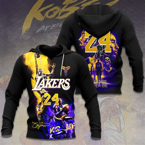 Kobe Bryant x Los Angeles Lakers 3D Apparels, T-Shirt, Hoodie VANDH ...