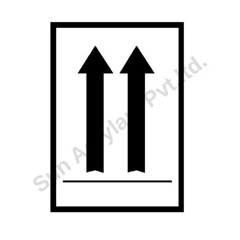 Corrugated Box Stencil - Sun Acrylam Private Limited