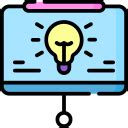 Presentation Icon Pack | Lineal color | 40 .SVG Icons