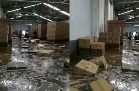 长沙某酒商仓库被淹，触目惊心，你家仓库质量如何|仓库| 管理_凤凰酒业