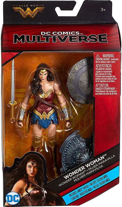 DC Multiverse Ares Series Wonder Woman Action Figure (Ares Shield ...