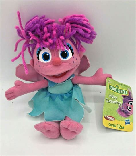 Sesame Street Abby Cadabby Plush 9" Stuffed Doll by Playskool Hasbro ...