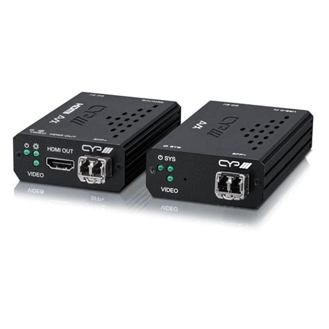 AVX-105F-KIT - AVX Full 4K USB-C to HDMI AV over Fiber Transmitter/Receiver KIT - CYP