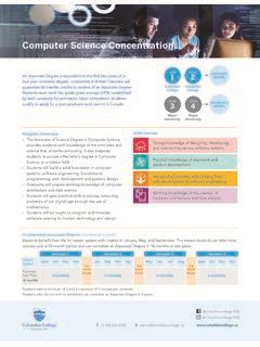 Associate in Computer Science Description 的图像结果