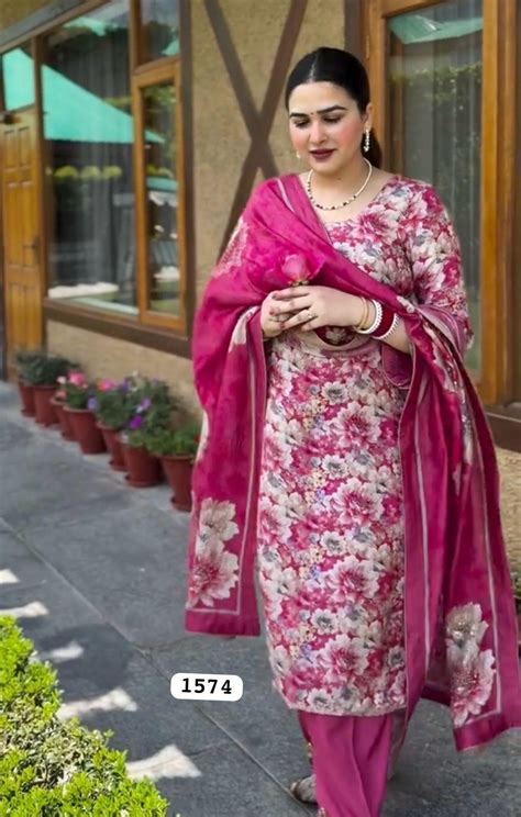 Unstitched suits – Salwar kameez by gurkirat kaur