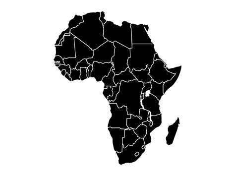 Buy Africa SVG, Africa Map Svg, Africa Clipart, Africa Files for Cricut ...