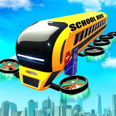 Flying School Bus Transform Robot Games:Amazon.in:Appstore for Android