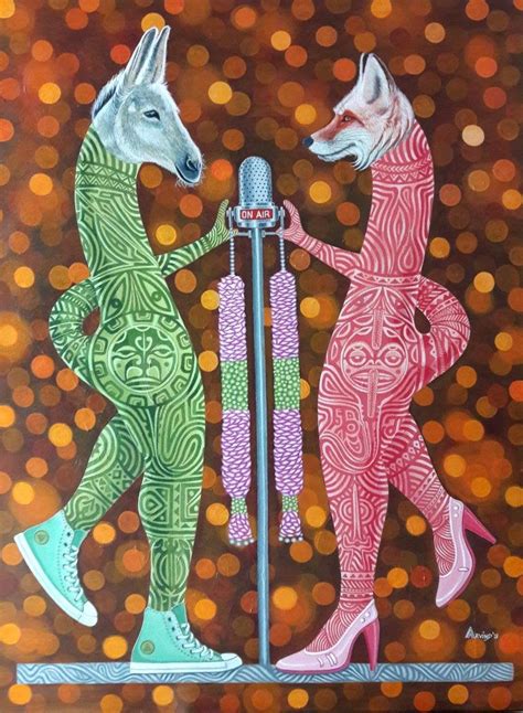 "Untitled 1": Brown Acrylic Painting (48x36) by Arvind Dubey | ArtZolo.com