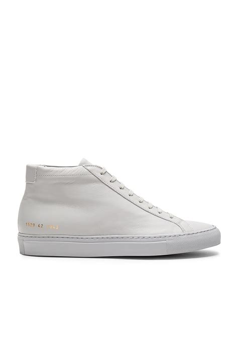 Common Projects Original Achilles Mid in Grey | REVOLVE