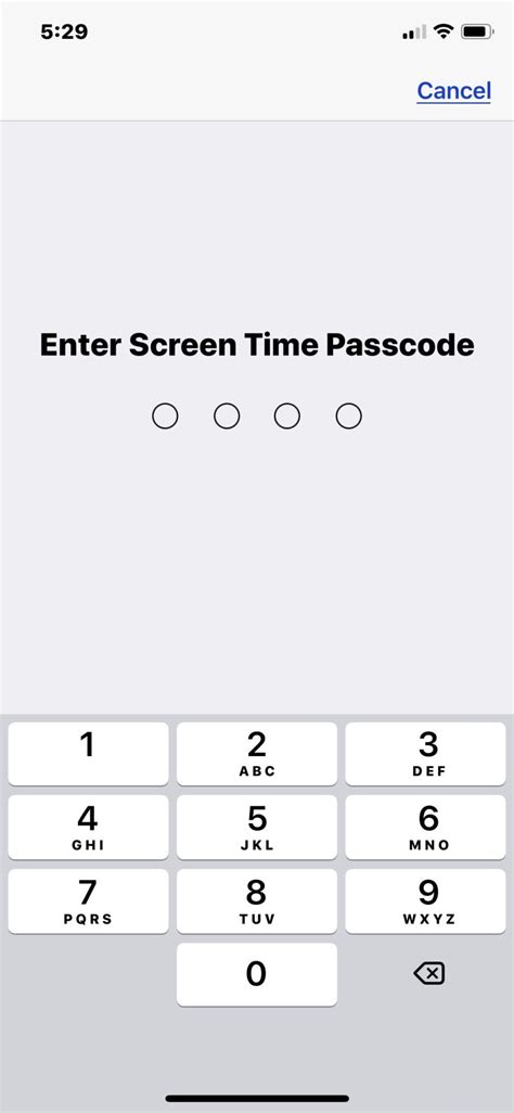 Image result for Restrictions Screen Time Passcode