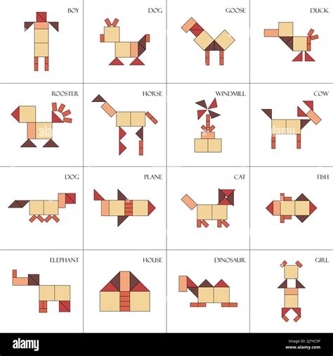 Image result for Tangram Puzzle Solving