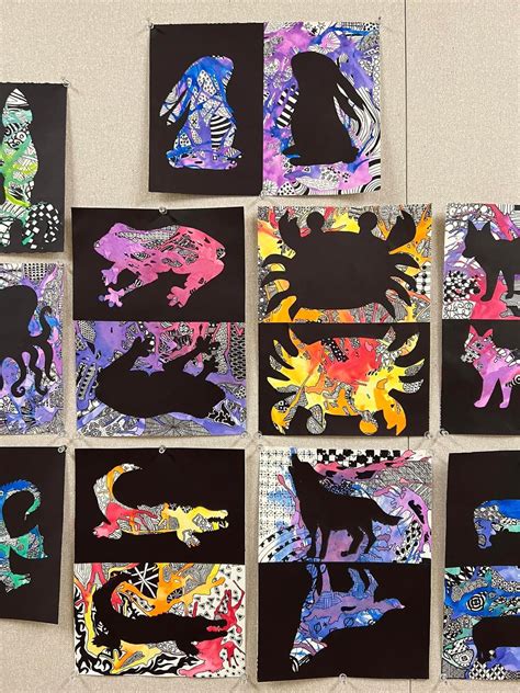 Pin by Nicole on Mixed Media | School art projects, Middle school art ...