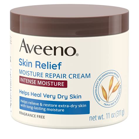 Aveenoskin Relief Intense Moisture Repair Body Cream With Triple Oat ...