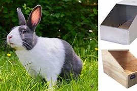 Image result for Metal Rabbit Nesting Box