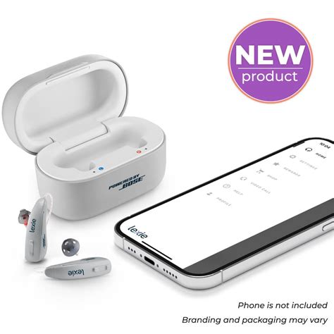 Lexie B2 Plus self-fitting OTC hearing aids Powered by Bose