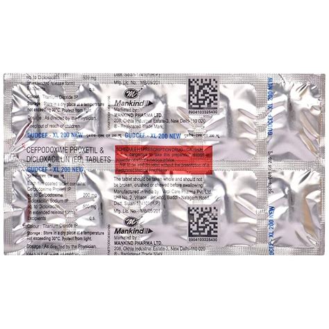 Gudcef-XL 200 New - Strip Pack of 10 Tablets : Amazon.in: Health ...