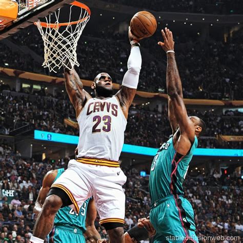 lebron james dunking on peter griffin Prompts | Stable Diffusion Online