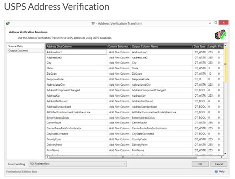 Address Database 的图像结果